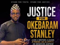 NANS mourns death of former polytechnic SUG president, Okebaram, demands justice